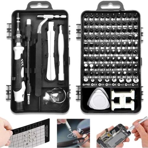 ANENG 115 in 1 Multi-purpose Screwdriver Repair Tool for Mobile Phone Computer Tablet Laptop Camera Glasses Watch Electronic