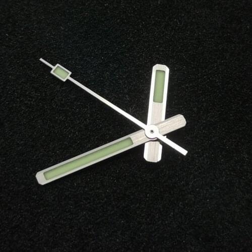 Watch Parts Stainless Steel 62MAS Watch Hand C3 Luminous Hand Suitable For NH35/36 Automatic Movement