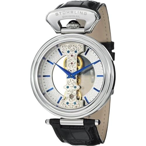 237.33152 mechanical Stührling 45mm Winding Men Wristwatch Clock