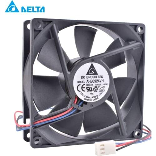 AFB0924VH 9cm 90mm 92mm 9025 24V 0.40A Double ball bearing large air volume inverter cooling fan