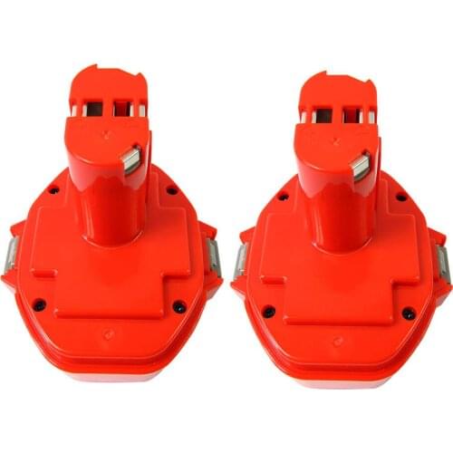Abakoo 2x NEW 14.4V NI-CD 2000MAH 2000mah POWER TOOL BATTERY for MAKITA 14.4 VOLT Cordless Drill