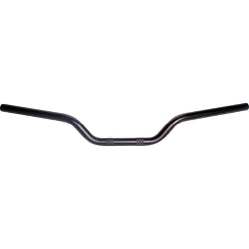 Black Motorcycle Cafe Racer handlebar 7/8" 22MM Vintage handle Bar For Yamaha Suzuki Kawasaki Honda Harley Chopper Bobber Custom