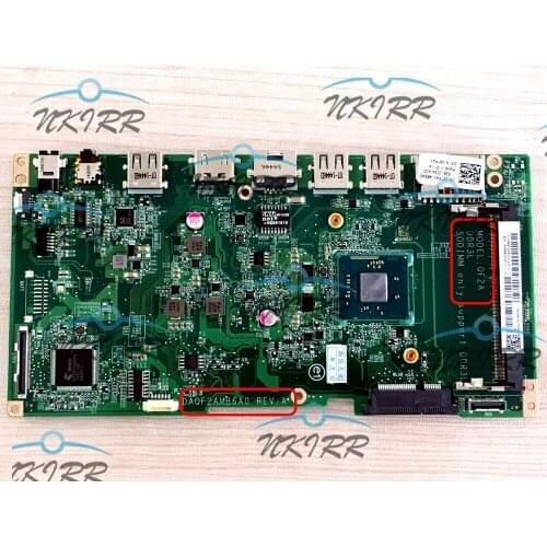DAQF2AMB6A0 QF2A F65P3 MFRMC YCTCD 1114M N3540/N3530 DDR3L motherboard for Dell Inspiron All In One 20 3043