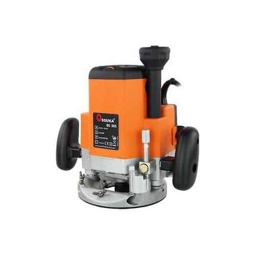 CE Fixed Base Woodworking Trimmer 2200W 220V Slot Machine Electrical Wood Miller