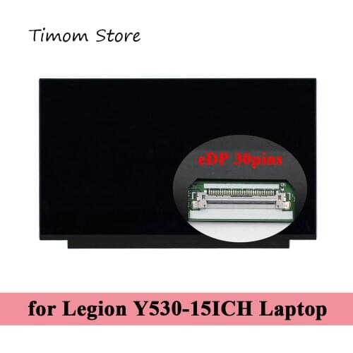 NV156FHM-N48 NV156FHM N48 5D10M42882 15.6 for Legion Y530-15ICH Laptop Lenovo 81FV FHD 45% NTSC Matte IPS LCD Monitor Ratio800:1
