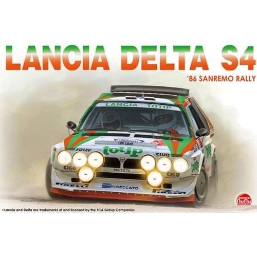 Hobby Nunu PN24005 1/24 Lancia Delta S4 `86 Sanremo Assembly Car Building Kits Hobby Static Toys For Adults DIY