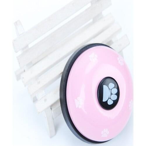 Bells training cats and dogs supplies sound footprints bells paw prints cats and dogs toys pets ring bells training cats and dog