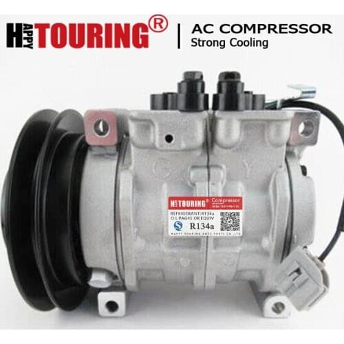 CAR AIR CONDITIONING AC A/C Compressor for Hino 258LP 447220-5980 4472205980 447220 5980 12V