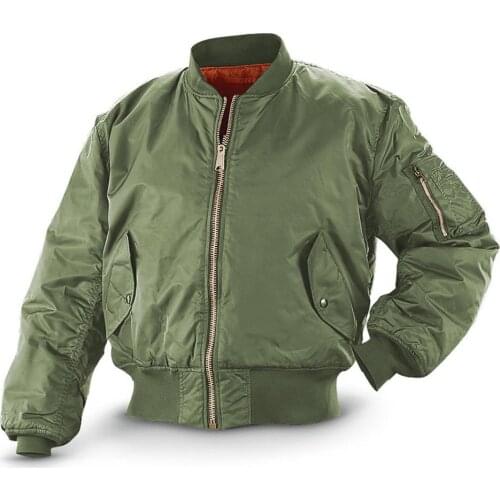 Unisex Bomber Jacket Men windbreaker US Air Pilot Flight Jacket hip hop Waterproof Nylon Autumn Long Sleeve Coat MA1 2020