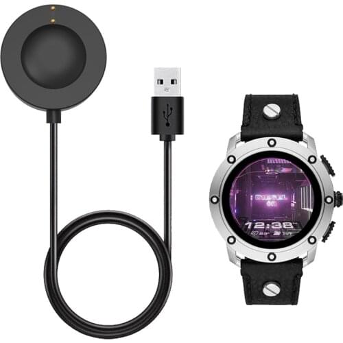 Magnetic USB Charging Cable Cord Dock Charger Adapter For Fossil Gen 4 Explorist/Venture/Sloan 5 Carlyle/Julianna HR Sport Watch