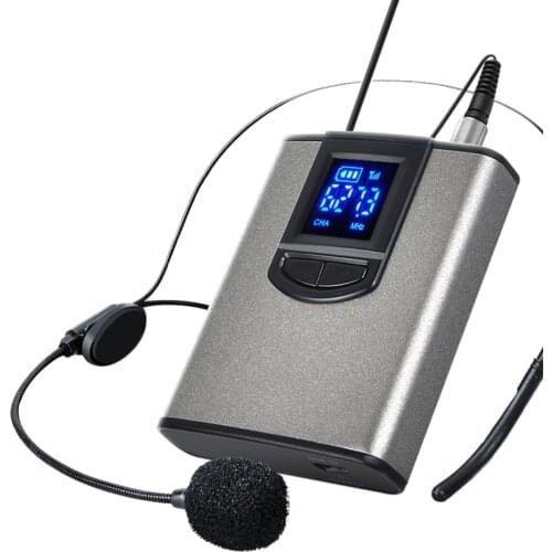 Microphone Portable Wireless Mini Receiver Headset Transmitter Lavalier Lapel Mic Teacher Presenter Microphone