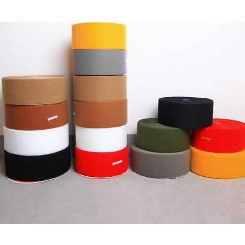 110mm Width Nylon With Hook & Loop Colorful Velcros Tape Sew On Sticker Strap Couture Clothing Accessories Tactical Equipment 1M