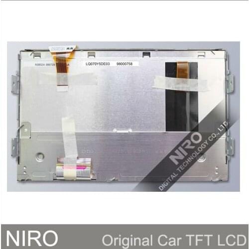 New Original A+ Car TFT LCD Monitors by LQ070Y5DE03 LCD Display For Land Rover Discovery 4 (2010) With Touch Screen