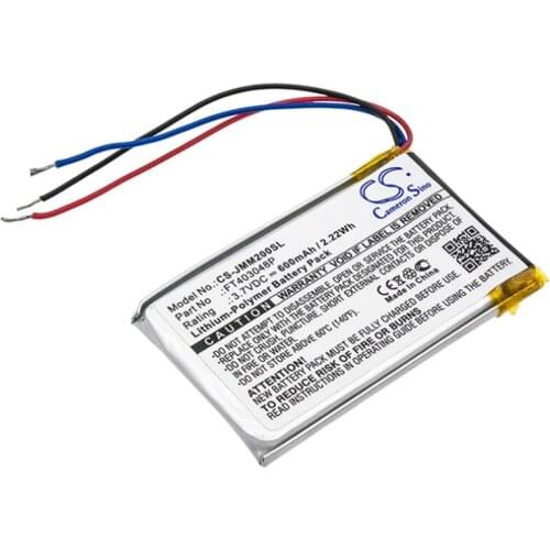 New Battery for JBL Micro 2 II Speaker Li Polymer Rechargeable Accumulator Pack Replacement FT403048P 3.7V 600mAh