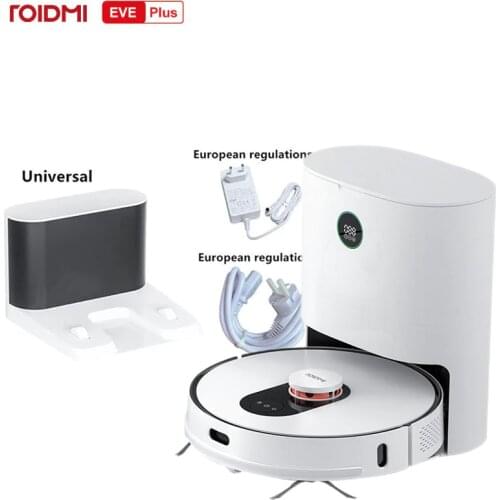 Original roidmi Eve more sweeper robot charger European standard battery adapter European standard power cord kit accessories