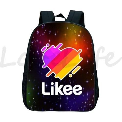 Likee Video App Backpack Kids Kindergarten Bag Children School Bag Likee Like Boys Girls Book Bag Stationery Rucksack 12 Inch