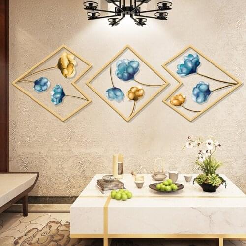 Modern Flowers Wall Stickers Home Living Room Decoration Wall Decals Aesthetic Sofa Backdrop Wallsticker Bedroom Wallpaper Mural