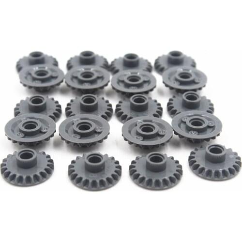 Technic Gear CONE WHEEL Z20 DIA4.85 20Pcs Compatible With Lego Technic Building Blocks Bulk Parts Kids Toys