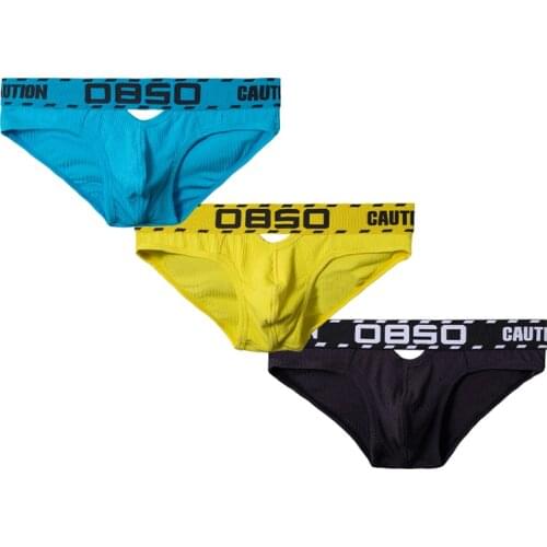 0850 2021 Dropshipping 3pcs/lot Men Briefs Set Cotton Underwear Free Shipping Man Brief Panties Soft Mens Underware Breathable