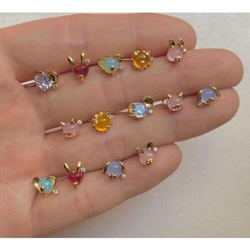 UETEEY Women's Gold Earrings