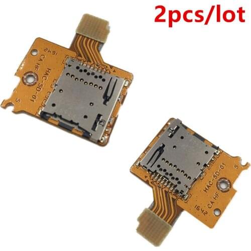 2pcs Micro SD TF Card Slot Socket Board Rreplacement for Nintend Switch Nintendo NS NX Game Console Memory Card Board Repair