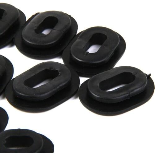 60 Pieces Motorcycle Rubber Grommet Set Replacement for Honda CG125
