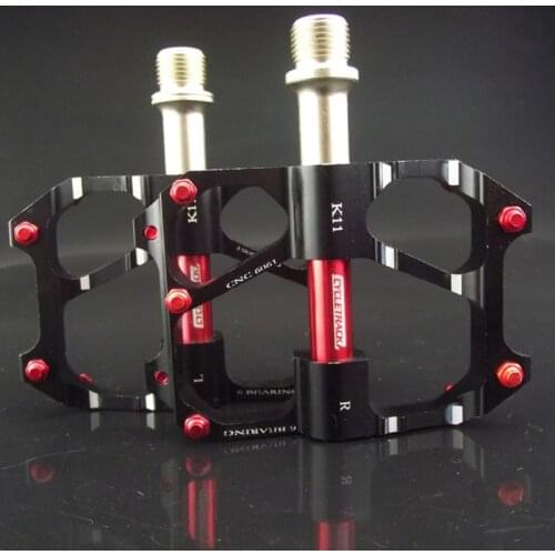 Riding Accessories Bicycle Pedals Lightweight Non-slip Aluminum Alloy Pedals Road Bike 3 Bearing Pedals