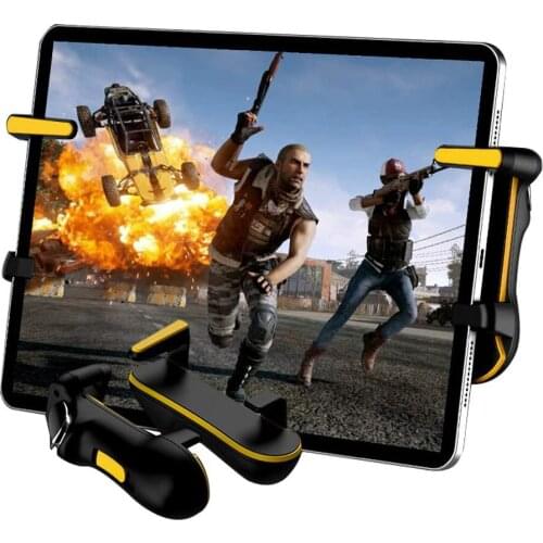 Auto High Frequency Click Mobile Game Controllers, PUBG Mobile Controller for Tablet L1R1 Fire Aim Button Gamepad Game Joystick