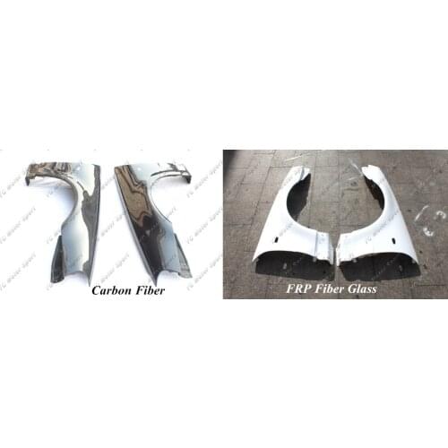 Car Accessories FRP Fiber Glass / Carbon Fiber OEM Style Front Fender Fit For 1999-2002 R34 GTR Front Fender Cover