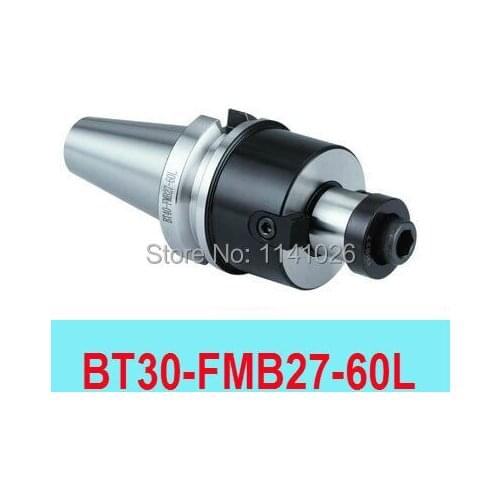 Free Shipping BT30 FMB27 60L Polit 27mm Combi Shell Mill Holder for CNC Milling Machine 300R/400R/EMR/TRS / BT30-FMB27-60