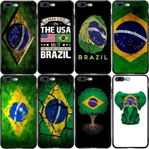 Cover Case for Samsung Note 8 9 10 S6 S7 S8 S9 S10E S11 S20 Ultra Lite Plus Edge Pro Lite Brazil Flag