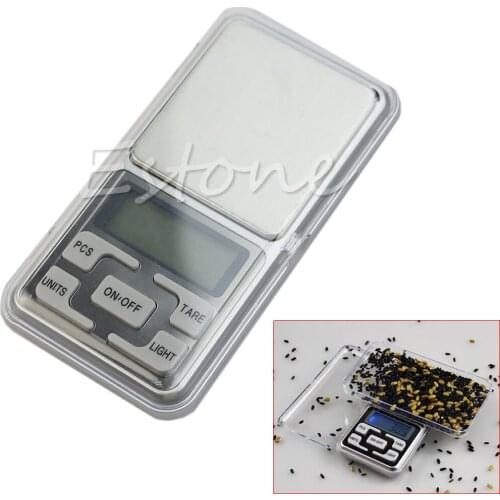 500g 0.1g Digital Pocket Scale Jewelry Precision Weight Electronic Balance Hot D5QB