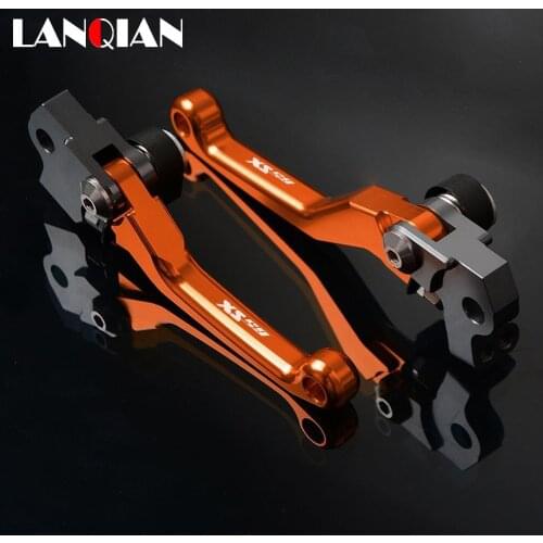 For 65SX 65XC Dirt Bike Pivot Lever Motorcycle Brake Clutch Lever 65 SX XC 2004-2011 2007 2008 2009 2010 CNC Accessories