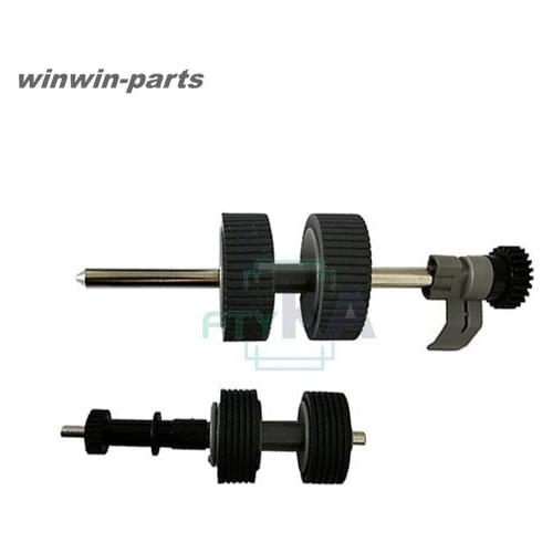 PA03540-0001 PA03540-0002 Brake & Pick Roller + axle for Fujitsu Fi-6130 Fi-6130Z Fi-6230 Fi-6140 Fi-6240 Fi-6125 Fi-6225 IX500
