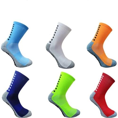Soccer Socks Sports Grip Socks Anti Non Skid Basketball Socks Dispensing Anti Slip Cotton Soccer Socks Unisex Sports Socks