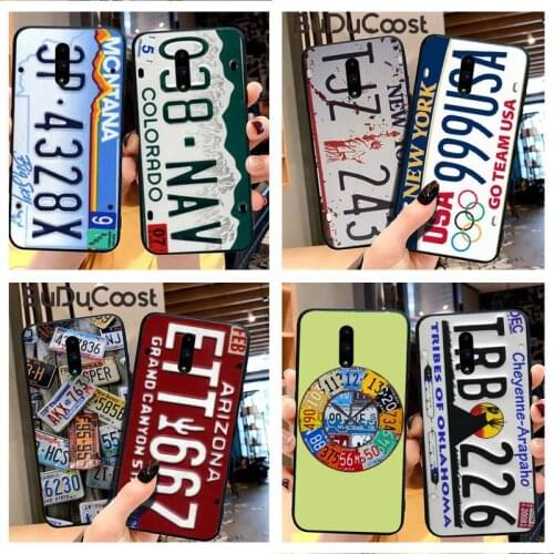 Hrmes Supernatural funny License Plate number Phone Case For Redmi 6 4X 7 7A 8 GO K20 Note 4 4X 5 5A 6 6 Pro 7 8 8pro