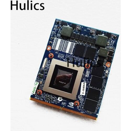 Hulics Original GTX870M GTX 870M N15E-GT-A2 Video Graphic card For laptop Clevo P150HM P170EM