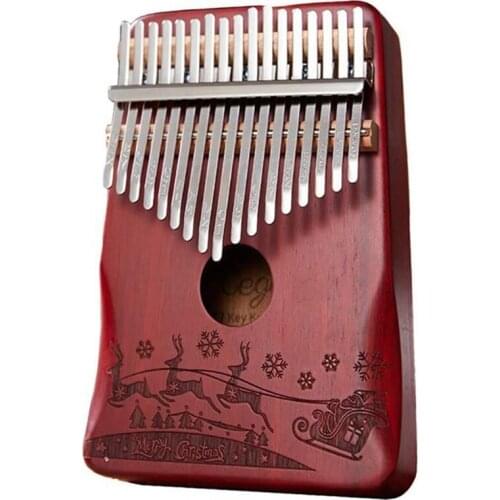 Cega Kalimba 17 Keys,Kalimba Thumb Finger Piano,Wooden Marimba Christmas Gift For Music Lover,Children,Beginners,Etc