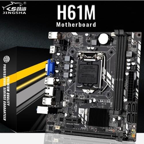 LGA 1155 Motherboard for Intel Core i7 / i5 / i3 / pentium / celeron LGA1155 DDR3 M-ATX Intel Motherboards H61