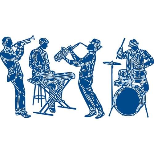 Carnival Band Metal Cutting Die Stencil For Scrapbooking Paper Cards Crafts Handmade Embossing Decorative 2019 New Dies