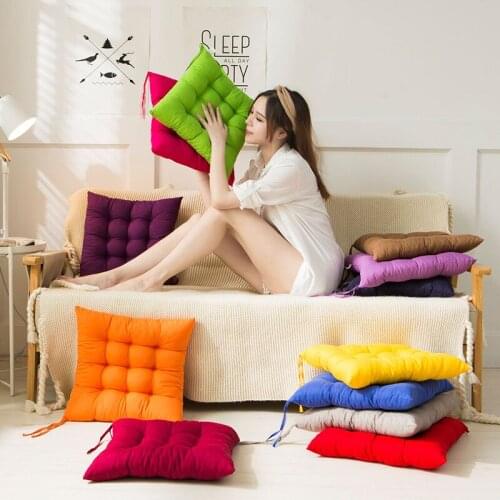 Square Chair Soft Pad Thicker Seat Cushion For Dining Patio Home Classroom Office Indoor Outdoor Garden Sofa Buttocks Cushion