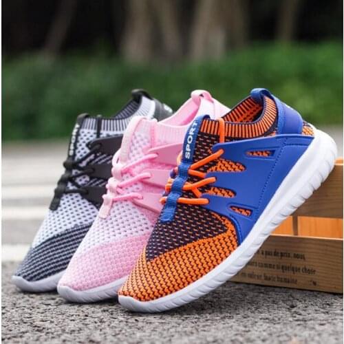 Newest Fashion Basketball Running Shoe Children Boys and Girls Child Shoes Kids Breathable Sneakers Size 26-37
