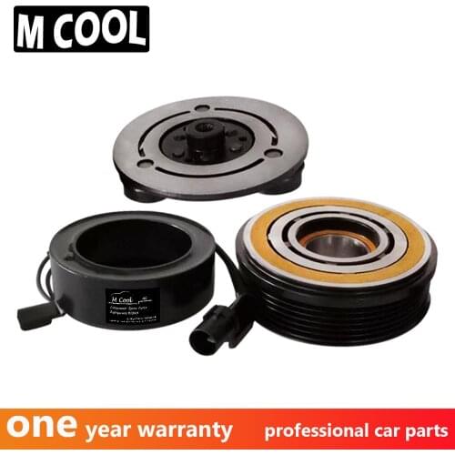 New MSC90C Car AC Compressor Clutch For Mitsubishi Lancer Pulley : 109MM PV6 12V Bearing Size 355020 For Mitsubishi AC Clutch