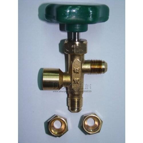 Genuine Metric three-way valve refrigerant tables valve