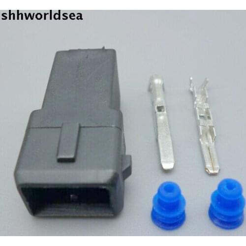 Shhworldsea 5sets EV1 OBD2 RC DSM Fuel Injector 282189-1 Adapter Connector For Honda Acura Civic Integra S2000