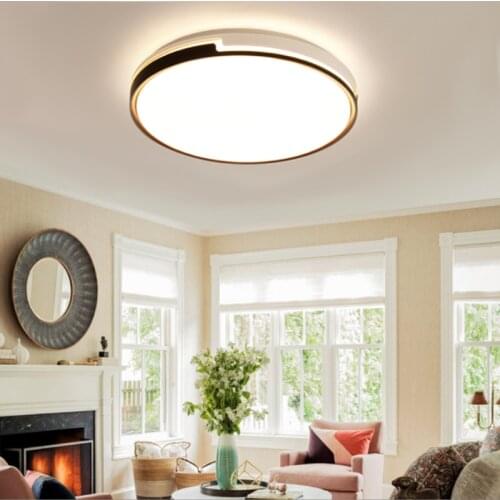 Modern simple round LED room ceiling lamp factory direct bedroom lamp multi-color hotel corridor living room lamps