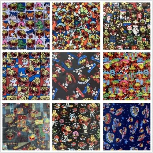 145*90cm hysteric mini 210D Oxford Polyester waterproof Fabric for patchwork PVC DIY Sewing Tablecloth bag raincoat