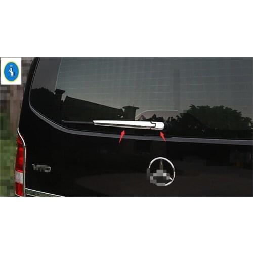 Yimaautotrims Rear Window Windscreen Wiper Cover Trim Fit For Mercedes-Benz V Class V260 W447 2014 2015 2016 2017 2018 2019 ABS