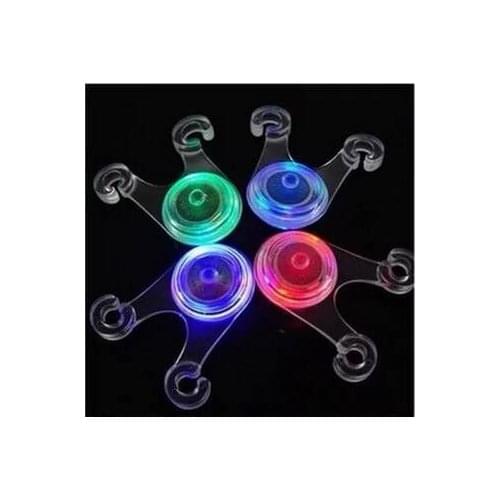 1 pcs Cycling cushion Tail Light Safety Alert Silicone Lamp Night Ride Frog Lamp Wind Fire Wheel Flash Small Hanging Light