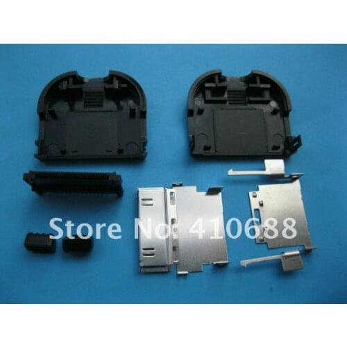 5 pcs 30pin Male Connector for IPOD with Black Plastic Shell